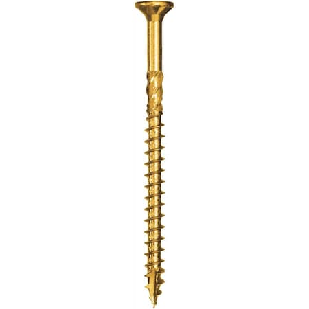 Grk Fasteners Wood Screw, #10, 3-1/8 in, Climatek Steel Bugle Head Torx Drive, 210 PK 100137